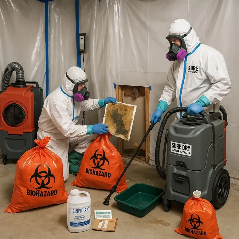 Contaminated Water Handling Protocols process in Hampton, NJ